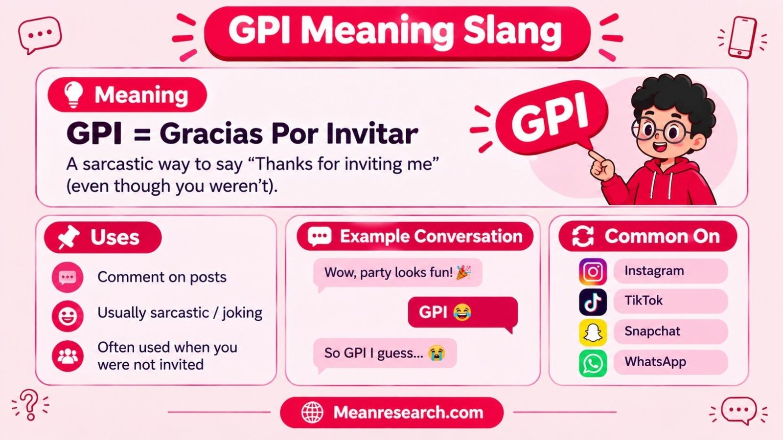 GPI Meaning Slang: What Does GPI Mean In Text, Instagram, TikTok And Spanish Chats?