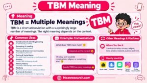 TBM Meaning: What TBM Stands For In Construction, Surveying, Mormon Culture And Texting