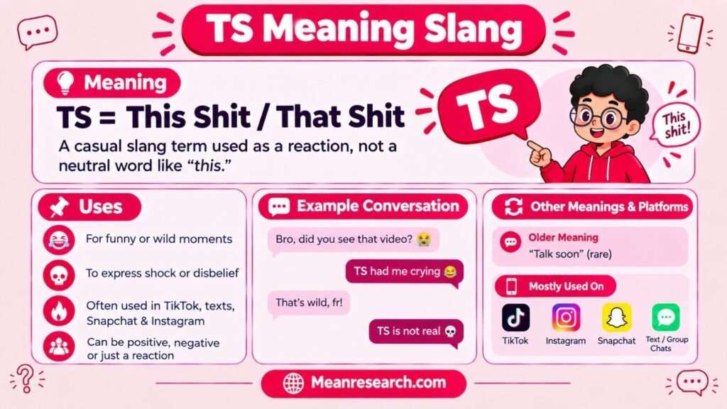 TS Meaning Slang: What TS Really Stands For In Texting, TikTok And Gen Z Chat