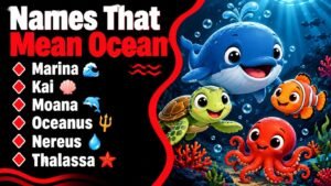 Names That Mean Ocean: 583+ Names For Every Style, Origin And Meaning