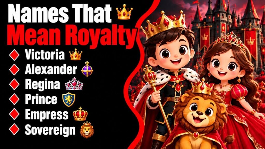 Names That Mean Royalty: 367+ Regal Names for Babies, Surnames And Even Pets